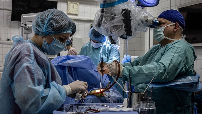 Ukraine's Neurosurgeons Don't 'Just' Perform Brain Surgery